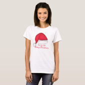 Kerstmuts T-shirt (Voorkant volledig)