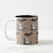 Kerstmuts Tweekleurige Koffiemok (Links)