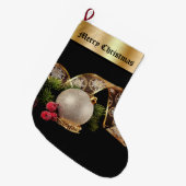 Kerstmuts uit het verleden grote kerstsok (Voorkant (Hangend))