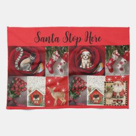 Kerstmutsdoek theedoek