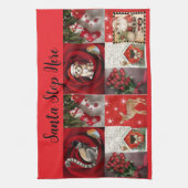 Kerstmutsdoek theedoek (Verticaal)
