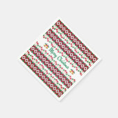 Kerstmutsdoeken Servet (Hoek)
