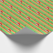 Kerstmutsen Inpakpapier (Hoek)