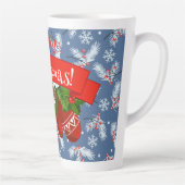 Kerstmutsen latte mok (Rechts)