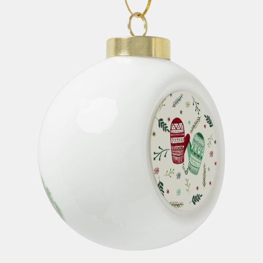 Kerstmutsen Ornament (Links)