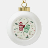 Kerstmutsen Ornament (Voorkant)