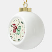 Kerstmutsen Ornament (Rechts)