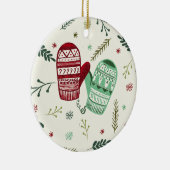 Kerstmutsen Ornament (Rechts)