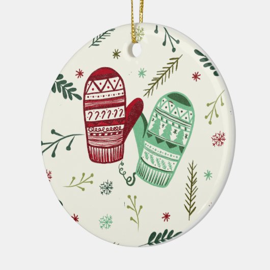 Kerstmutsen Ornament (Links)