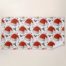 Kerstmutsen Strandlaken