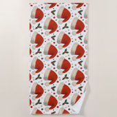 Kerstmutsen Strandlaken (Voorkant)