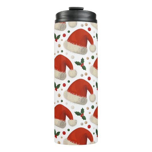 Kerstmutsen Thermosbeker (Voorkant)