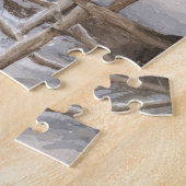 Kerstmutsen Vakantie Haard Legpuzzel (Zijkant)