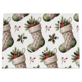 Kerstmutsen Winterbessen Groot Cadeauzakje (Voorkant)