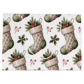 Kerstmutsen Winterbessen Groot Cadeauzakje (Achterkant)