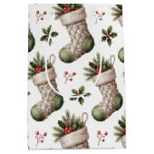 Kerstmutsen Winterbessen Medium Cadeauzakje (Voorkant)