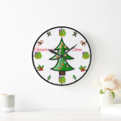 Kerstmuur Grote Klok (Huis)