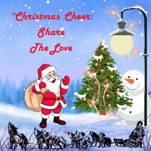 Kerstmuurklok Grote Klok