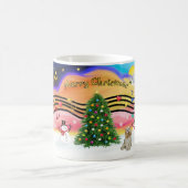 Kerstmuziek 2 - Cocker (Buff) Koffiemok (Center)