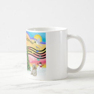 Kerstmuziek 2 - Cocker (Buff) Koffiemok