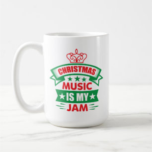 Kerstmuziek is mijn ding-86254 koffiemok