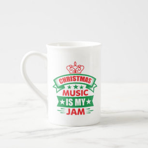 Kerstmuziek is mijn ding-86254 porselein kop