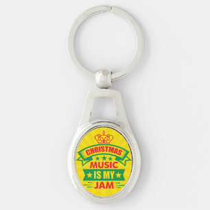 Kerstmuziek is mijn ding-86254 sleutelhanger
