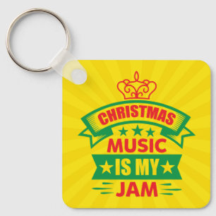 Kerstmuziek is mijn ding-86254 sleutelhanger