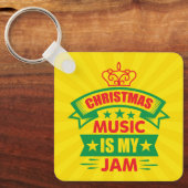 Kerstmuziek is mijn ding-86254 sleutelhanger (Voorkant)