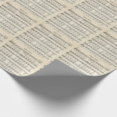 Kerstmuziek, Jingle Bells Cadeaupapier (Hoek)