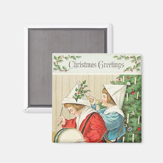 Kerstmuziek Magnet (Voorkant / Achterkant)