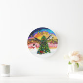 kerstmuziek ronde klok (Huis)