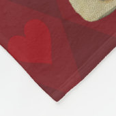 kerstmuziek zingen fleece deken (Hoek)