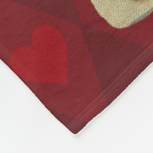 kerstmuziek zingen fleece deken (Hoek)