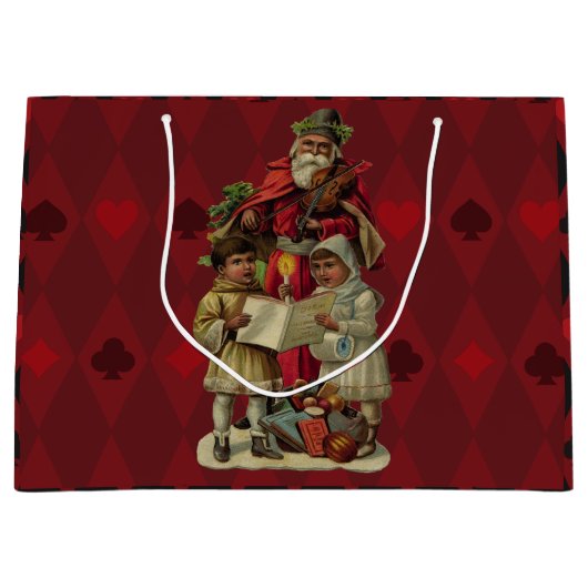 kerstmuziek zingen groot cadeauzakje (Voorkant)