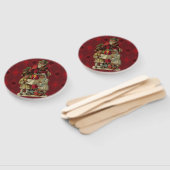 kerstmuziek zingen handwaaier (Niet-gemonteerd)