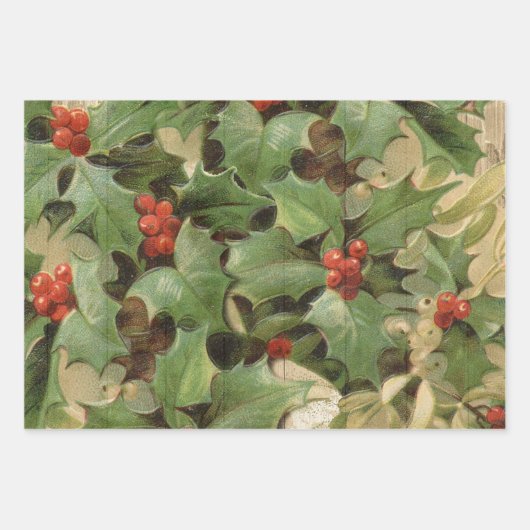  kerstmuziek zingen inpakpapier vel (Voorkant 2)