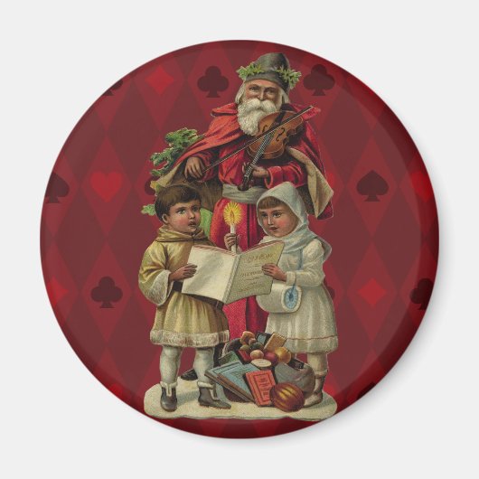  kerstmuziek zingen magneet (Voorkant)