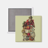 kerstmuziek zingen magneet (Voorkant / Achterkant)