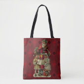 kerstmuziek zingen tote bag (Voorkant)