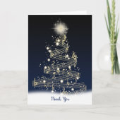 Kerstmuziekboom bedankt (Voorkant)