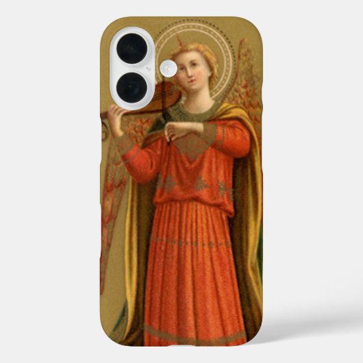 Kerstmuziekengel, Vintage Renaissance Case-Mate iPhone Case (Achterkant)