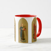 Kerstmuziekengel, Vintage Renaissance Mok (Voorkant rechts)