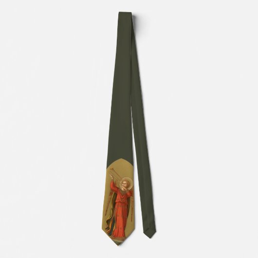 Kerstmuziekengel, Vintage Renaissance Stropdas (Voorkant)