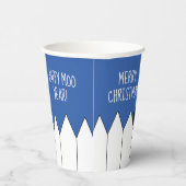 Kerstmuzikanten Papieren Bekers (Rechts)