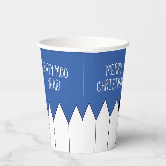 Kerstmuzikanten Papieren Bekers (Rechts)