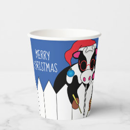 Kerstmuzikanten Papieren Bekers