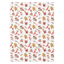 Kerstnaadloos patroon tafelkleed