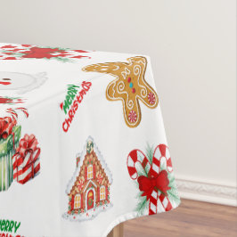 Kerstnaadloos patroon tafelkleed