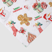 Kerstnaadloos patroon tissuepapier (Detail)